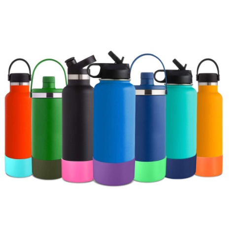 Hydro Flask Boot Silicone Cover 7.5cm 9cm for Water Bottles 12oz-40oz ...