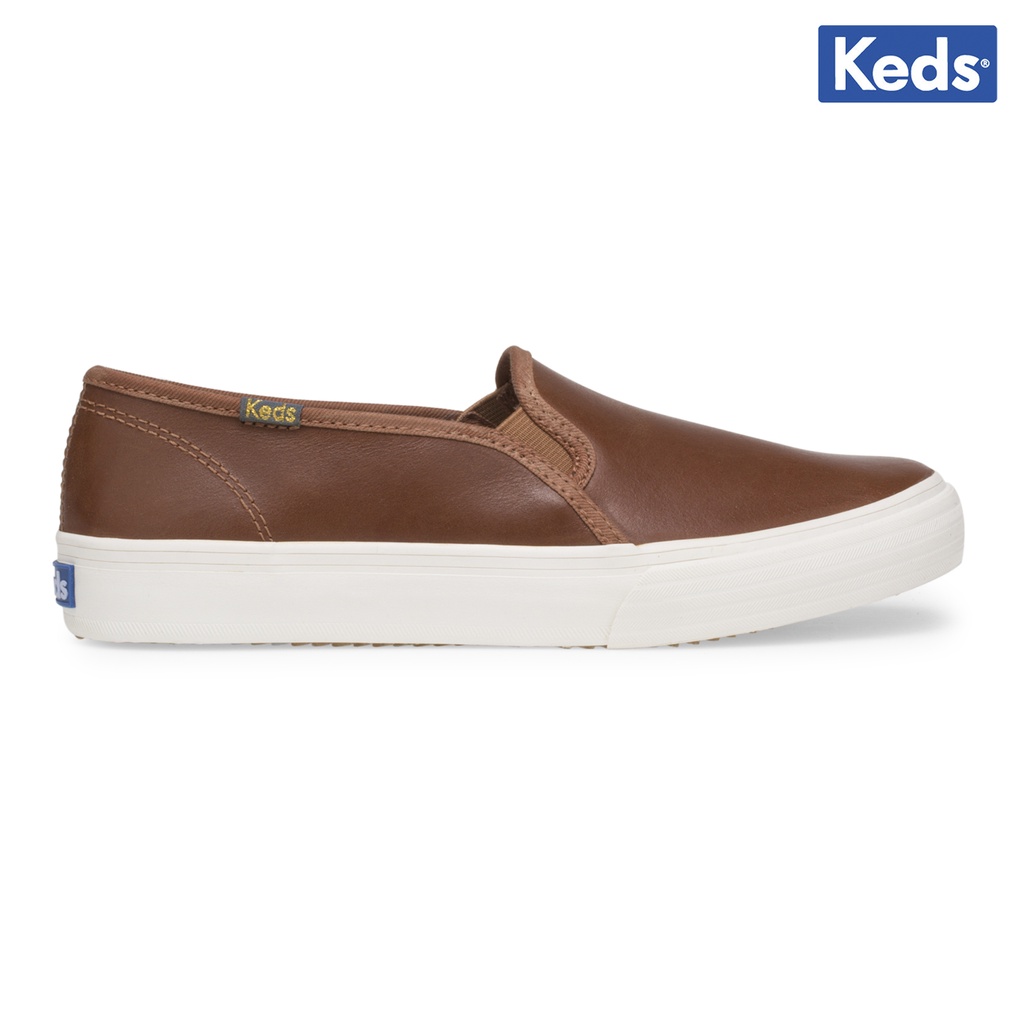 Keds Women's Double Decker Leather Cognac Wh59249 Shopee Philippines