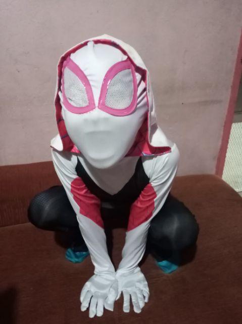 New Gwen Stacy Spider Girl Cosplay Costume Spider-Gwen Zentai Full ...