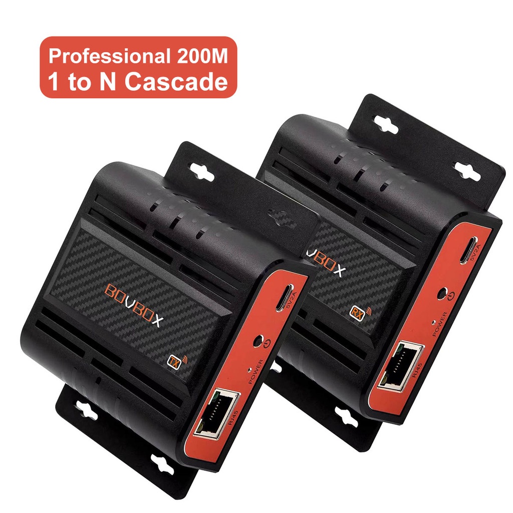 200M HDMI Extender Over Cat5e Cat6 Cable HDMI To Rj45