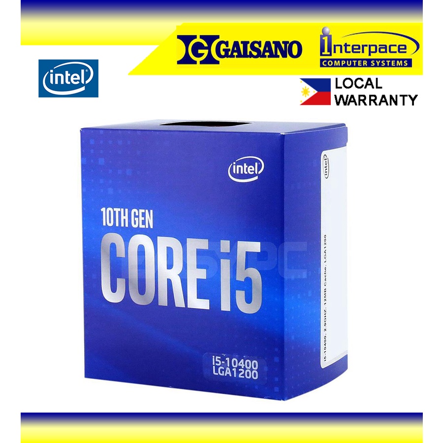 Intel Core i510400 Desktop Processor 10th Gen 6 Cores up to 4.3 GHz