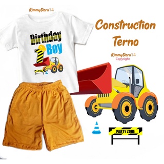 Construction Birthday outfits