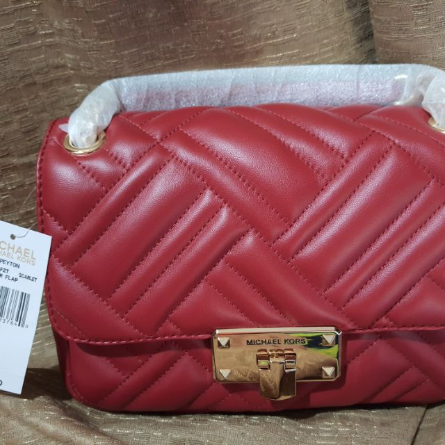 michael kors md shldr flap leather