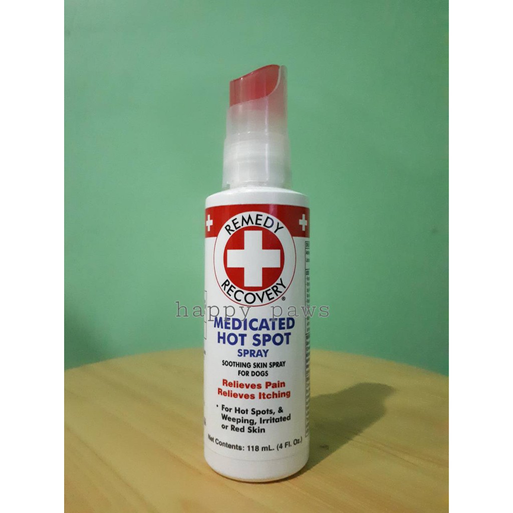 remedy recovery hot spot spray