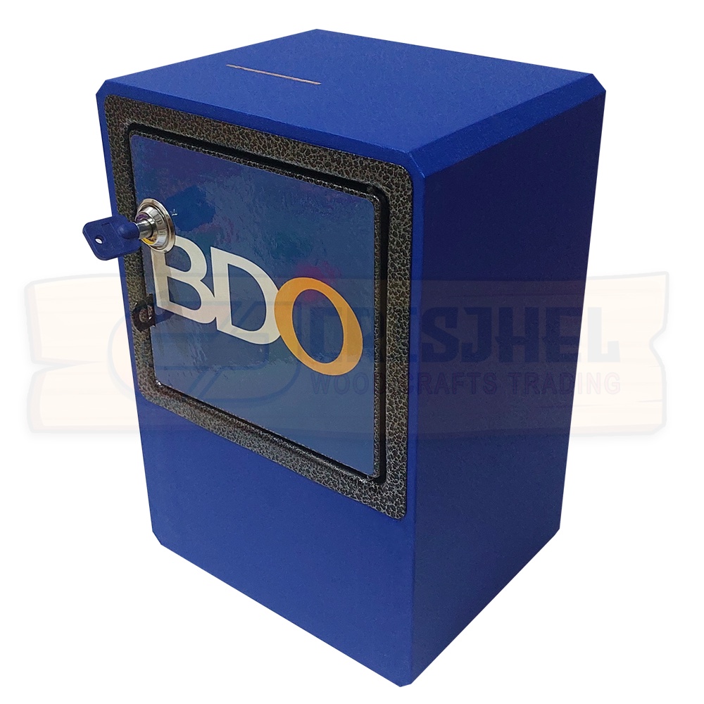 BIGBDO BANK LOGO DESIGN alkansya vault multi purpose safety box CASH