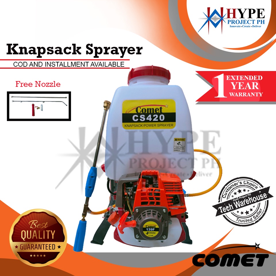 Comet 4 Stroke Knapsack Sprayer Shopee Philippines