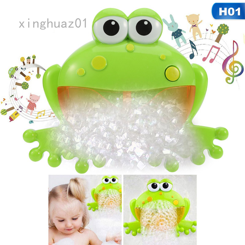 frog bubble machine for bath