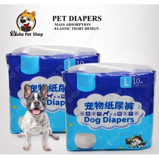 Pet Dog Diapers For Female (10PCS PER PACK)