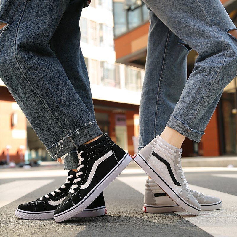 womens flat high top sneakers