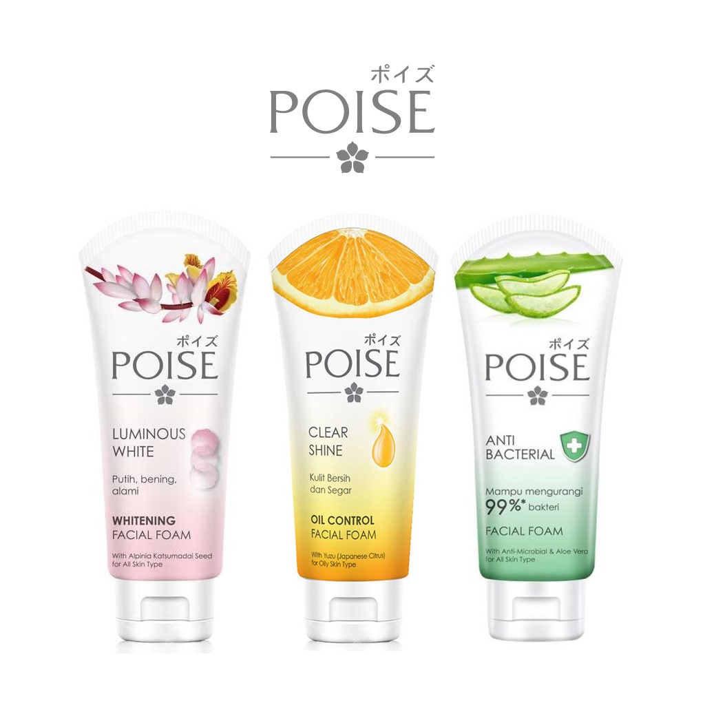 facial foam poise
