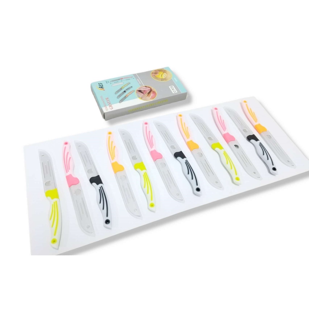 12pcs Fruit Knife Stainless Steel Cooking Knives ( 3615 )