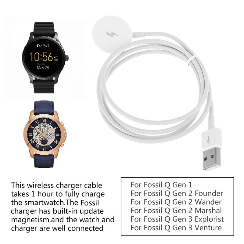 gen 2 and gen 3 q smartwatch charger