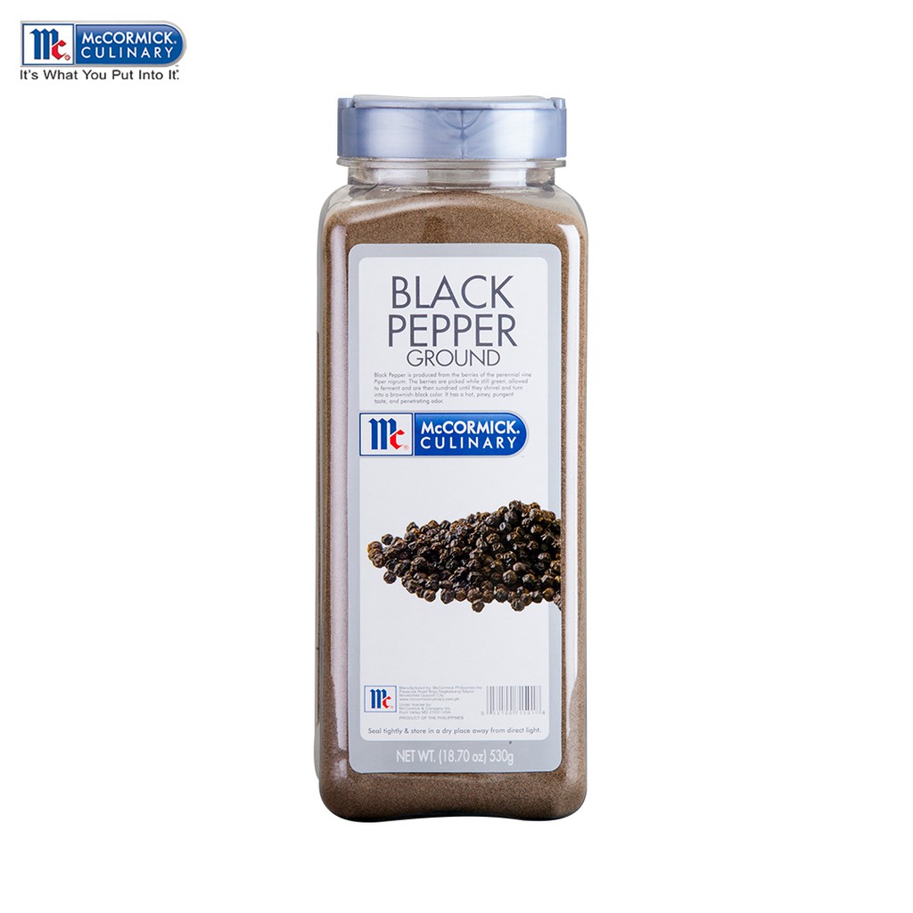 McCormick Black Pepper Ground 530g Shopee Philippines