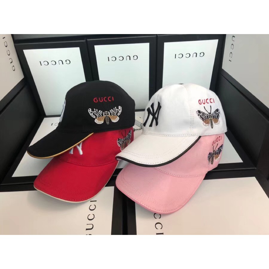 red gucci yankee hat