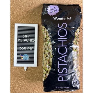 wonderful pistachios salt & pepper 40 ounce