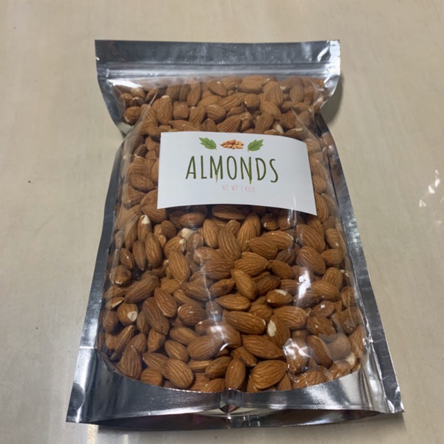 imported raw almonds