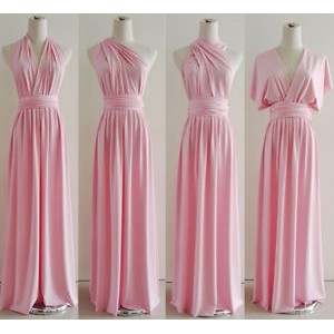 pomelo pink infinity dress