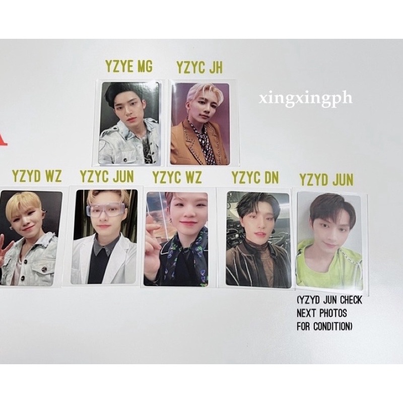 Seventeen Attacca Yizhiyu Ver C, D, E, F Photocards [read Description 