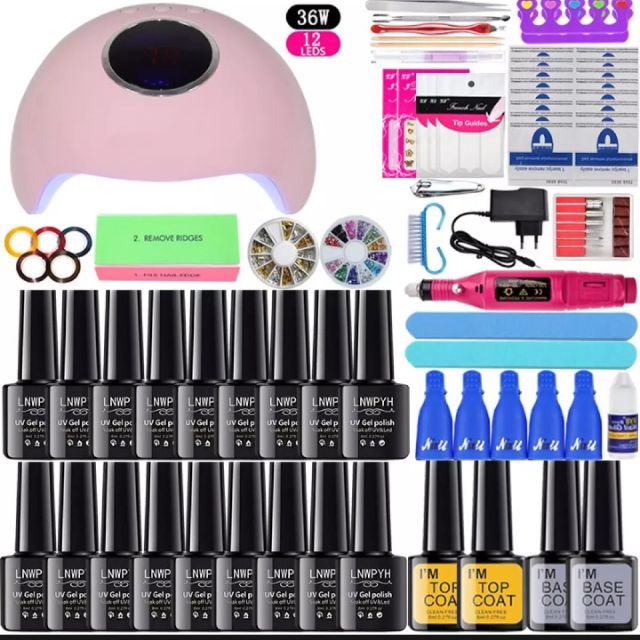 uv gel nail kit