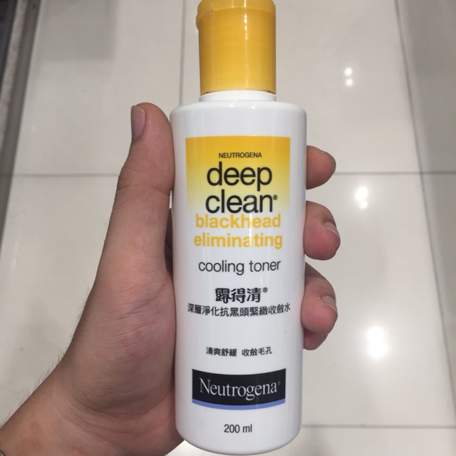 neutrogena deep clean toner