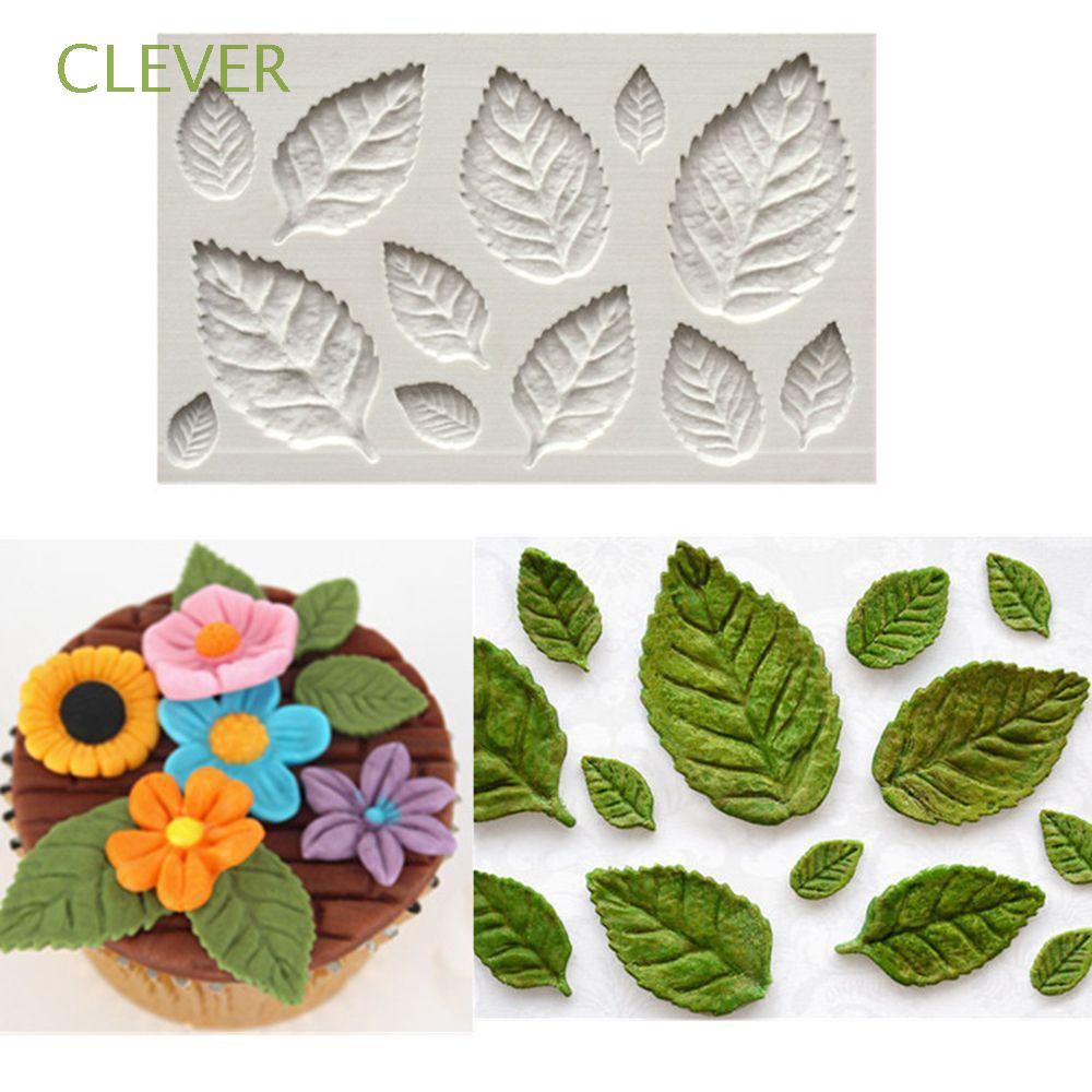 3D Succulent Flower Silicone Canneles Mold Fondant Cake Clay Mould Cookie Cutter