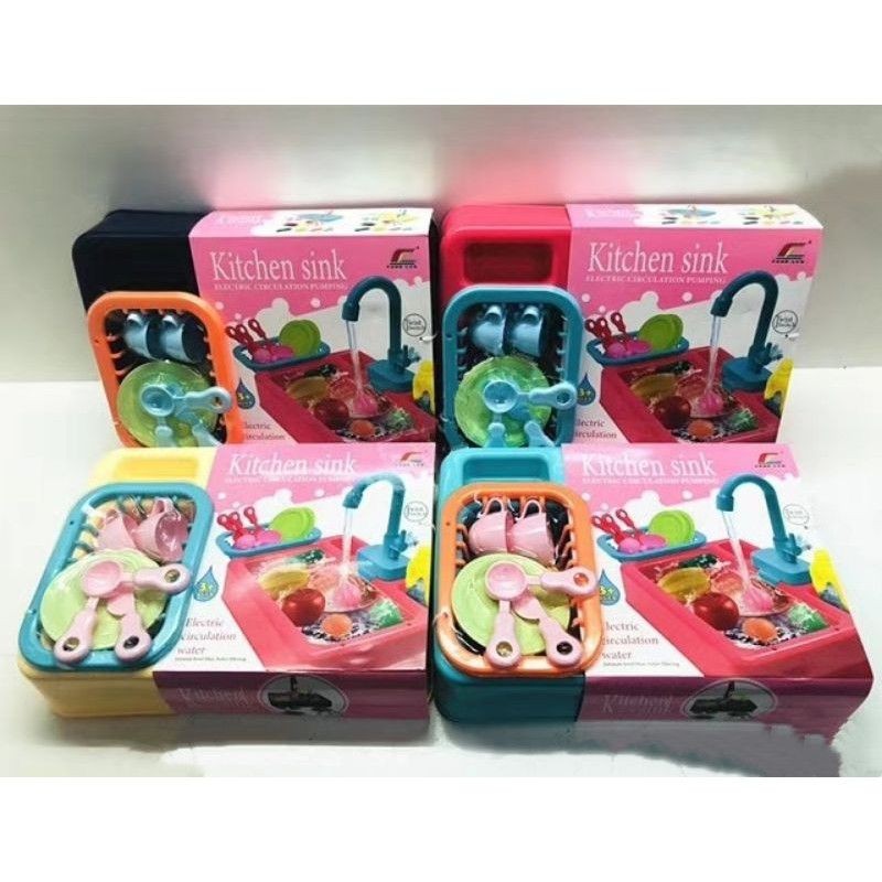 battery operated play sink