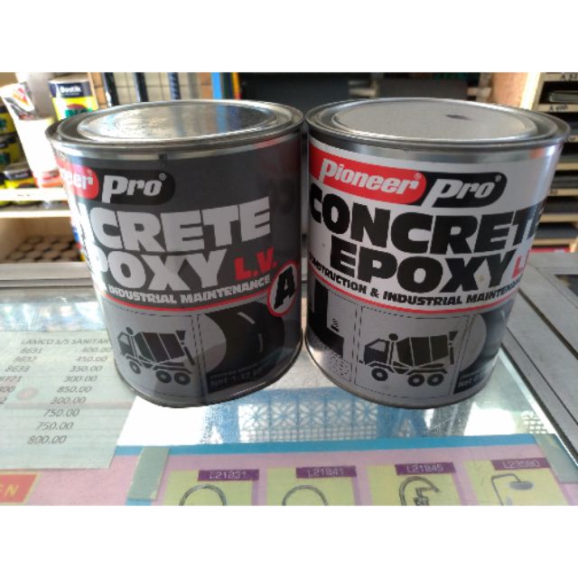 Pioneer Pro Concrete Epoxy A&B Low Viscosity Set 1Liter Shopee