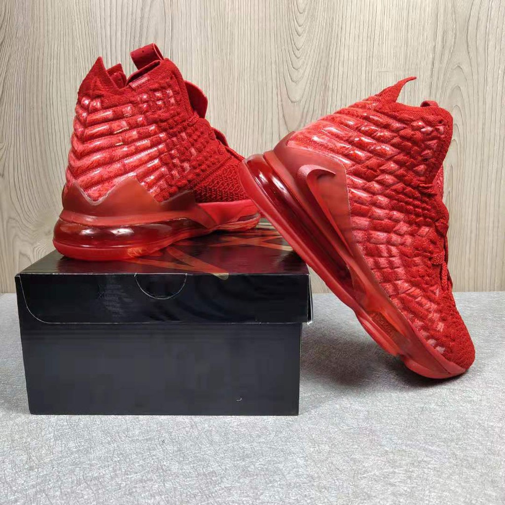 red lebron 17 kids