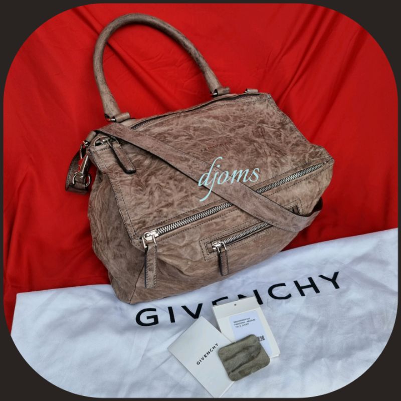 Givenchy Pepe Charcoal Medium Pandora Bag | Shopee Philippines