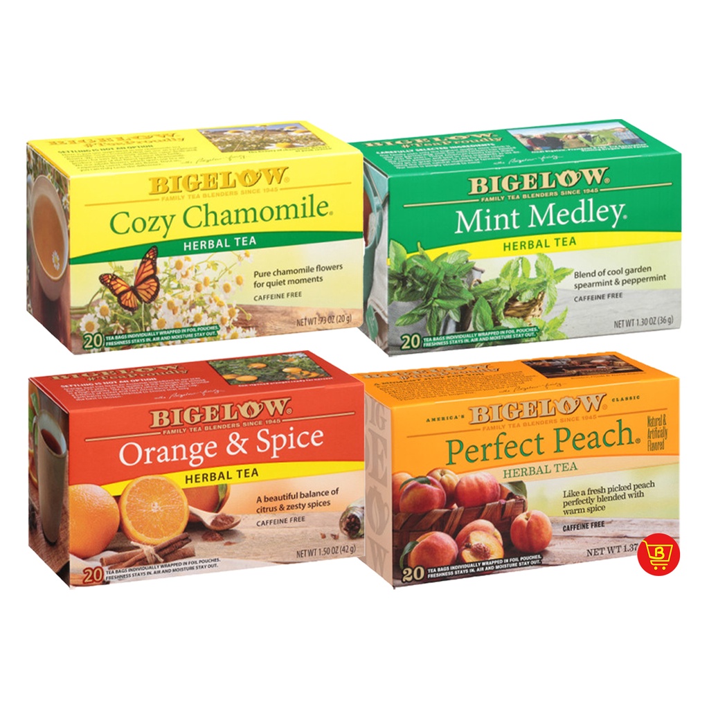 Bigelow Herbal Tea, 20 teabags Shopee Philippines
