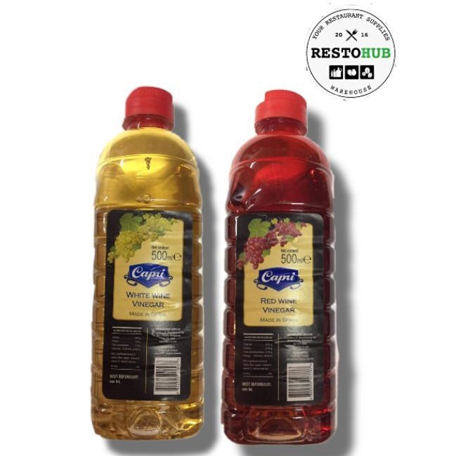 Capri Red Wine Vinegar / White Wine Vinegar / Keto / Low Carb Diet