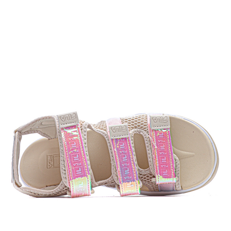 fila sandals pink