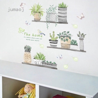  Stiker  Dinding Desain  Tanaman Bonsai Bunga  Kupu Kupu Untuk 