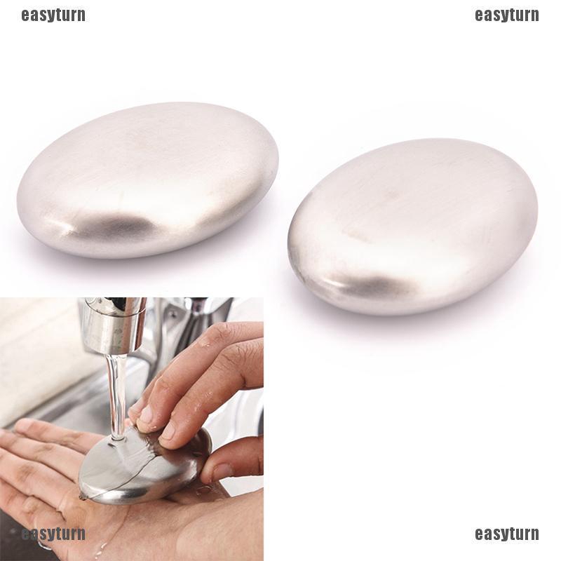 Kitchen Bar Stainless Steel Soap Remover Hand Odour Eliminating Smell Easy Fast 