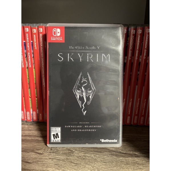 Nintendo Switch Skyrim Used Physical Copy Shopee Philippines