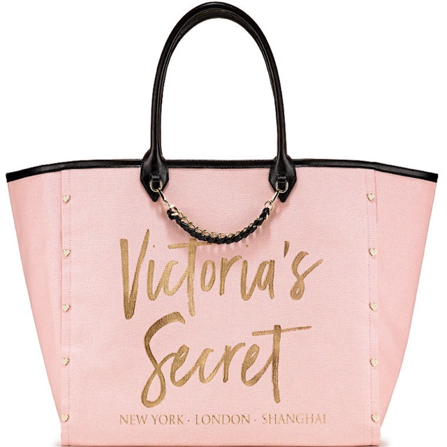 victoria secret logo tote