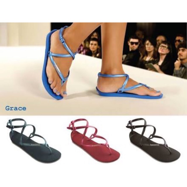 havaianas with ankle strap