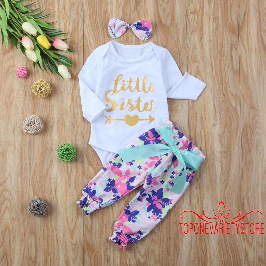 little sister newborn outfit