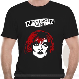 Nina Hagen Unbehagen Punk Logo T Shirt 1979 Punk Siouxsieharajuku Streetwear Shirt Men #1