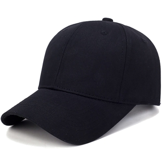 plain black ball cap