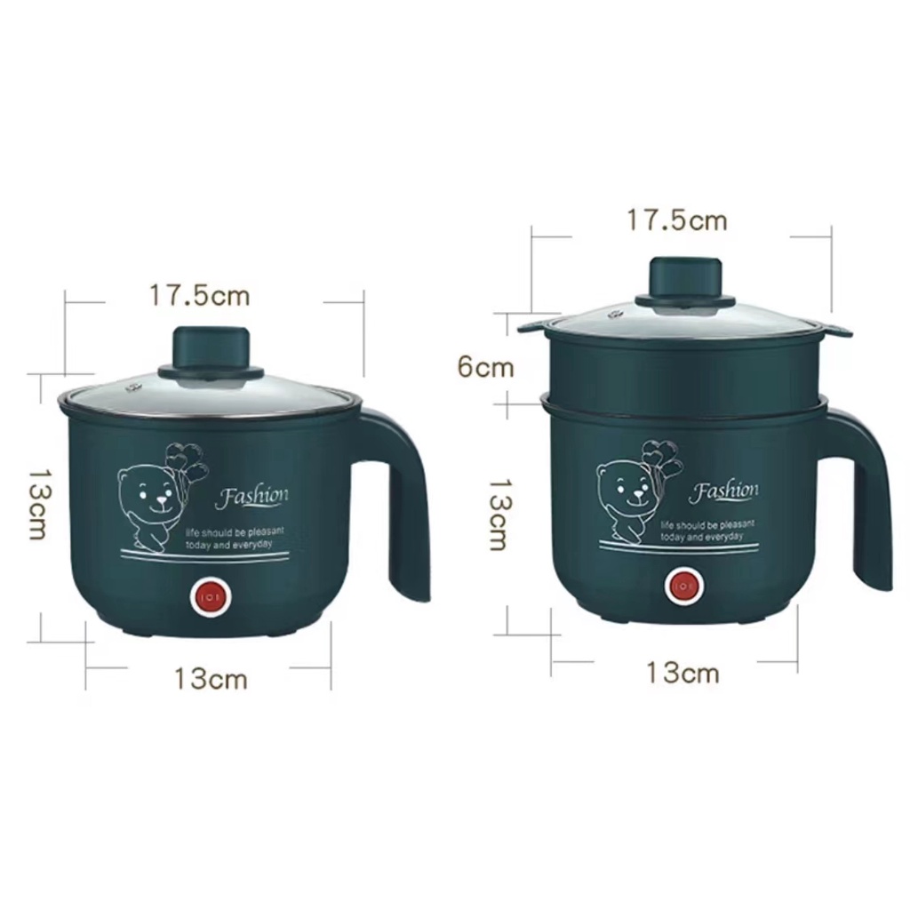 ✅100% Sometimes Mini Rice Cooker Multi-function Cooker 1.8L Non-stick Inner pot Electric Heating Pot - Image 7