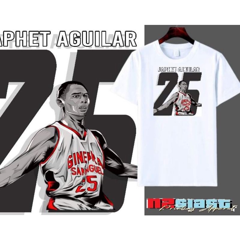 Brgy. Ginebra Star Players PRINTED SHIRTS Never Say Die Inspired ...