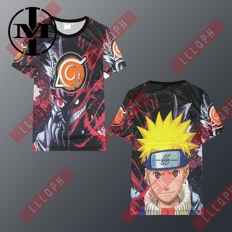 Lucky #T392 naruto t shirt Jersey Motorcycle T-shirt motor Cycling Jersey Anime Design