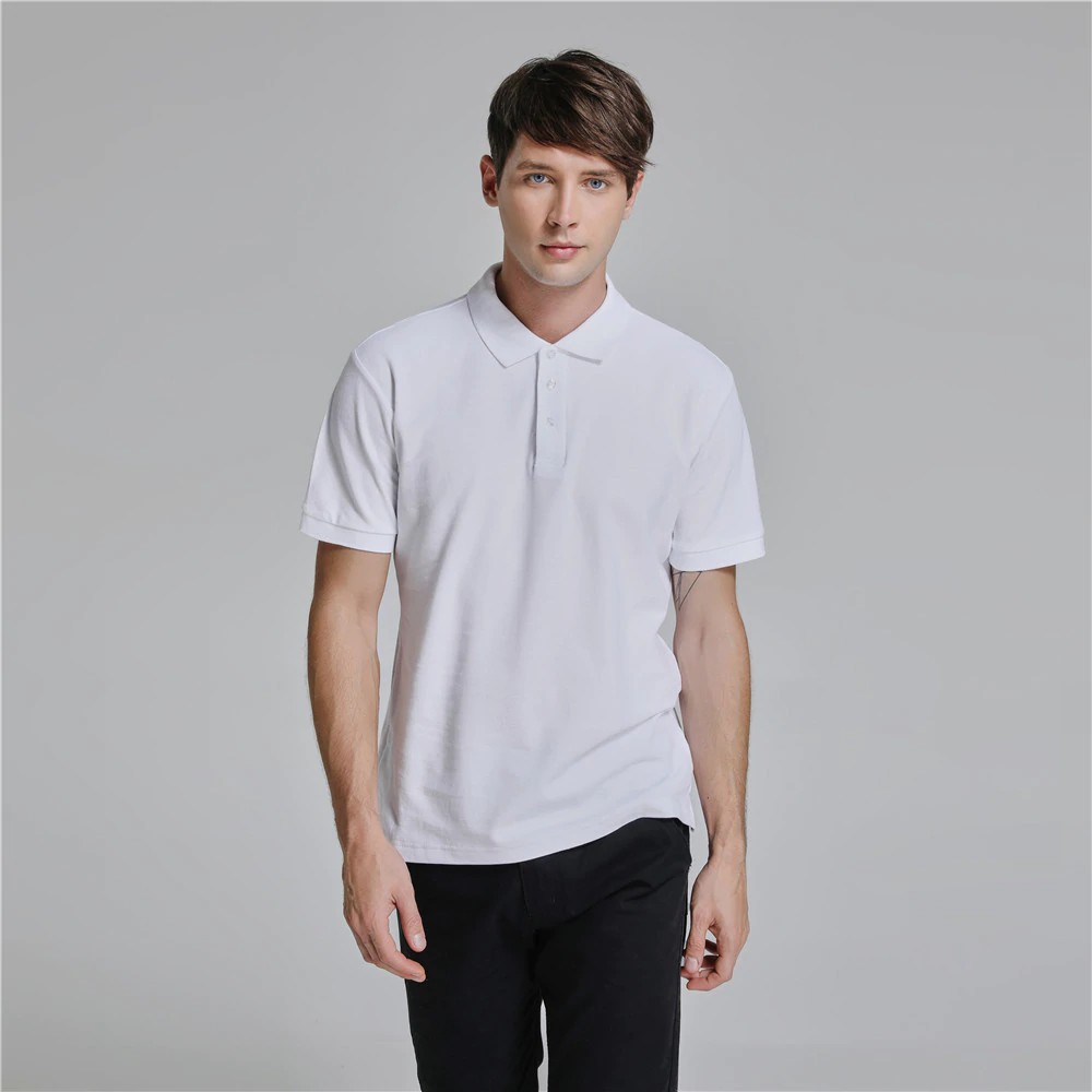 white polo shirt for men