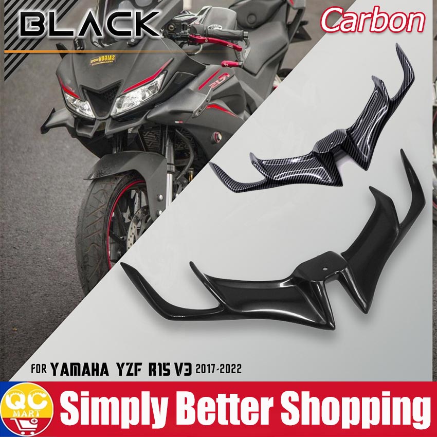 Motorcycle Front Fairing Aerodynamic Winglets ABS Lower Cover ...