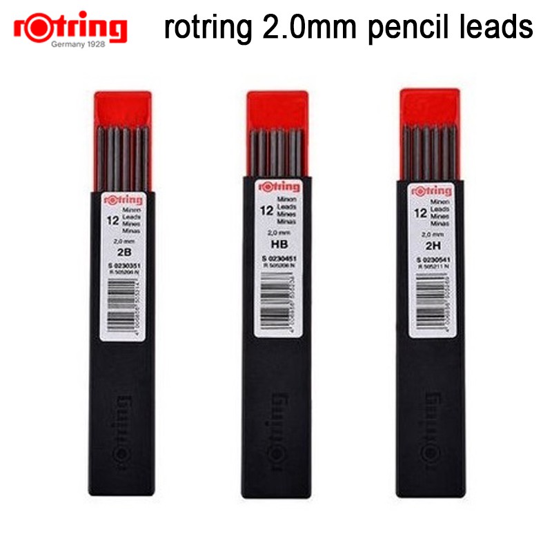 Rotring 2.0mm HB 2H Automatic Mechanical pencil lead pencil refills