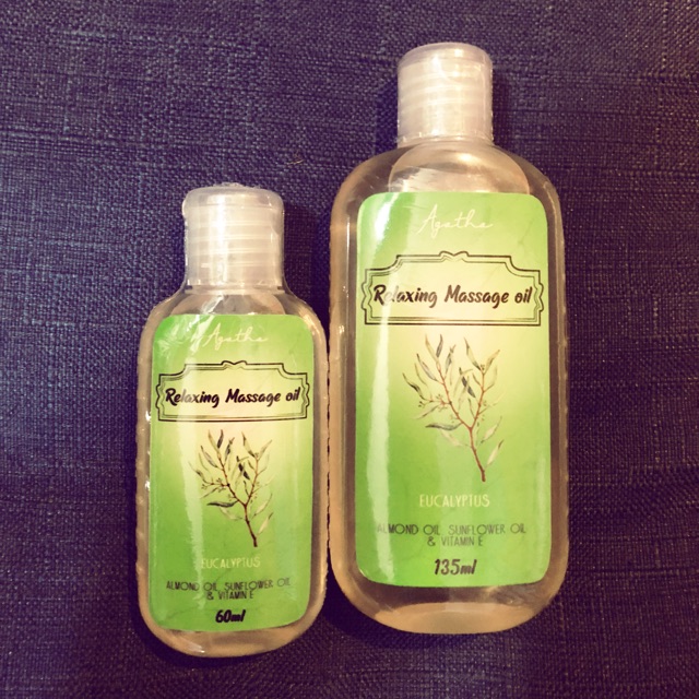 Relaxing Massage Oil (eucalyptus with menthol) Shopee Philippines