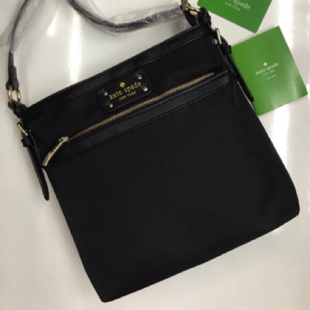 kate spade black sling bag