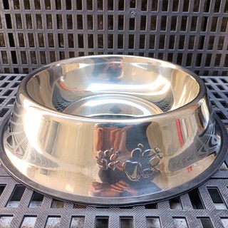 Stainless Dog and Cat Food Bowl - XL