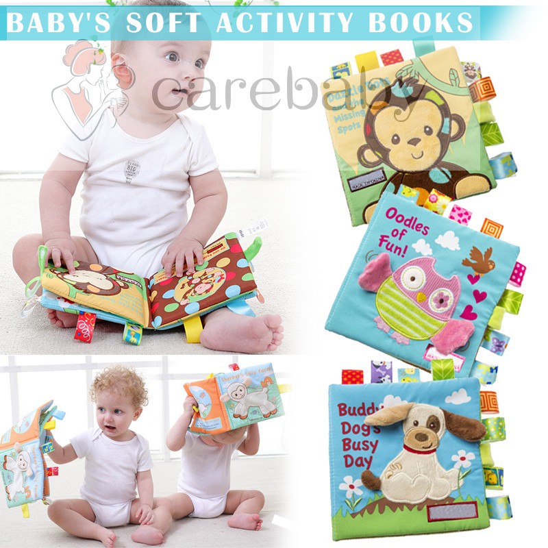 baby soft activity book